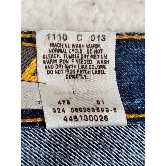 Levis SilverTab Oversized Baggy Blue Jeans Mens 34x32 Utility (36x32.5) - Picture 11 of 13